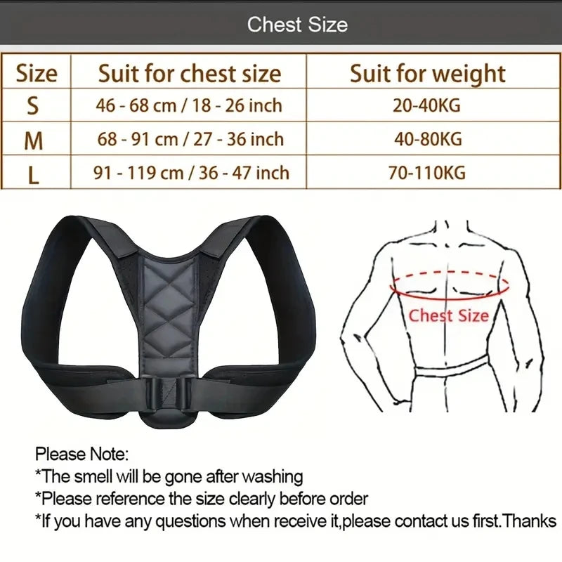 Haltungskorrektor für Rücken und Schultern